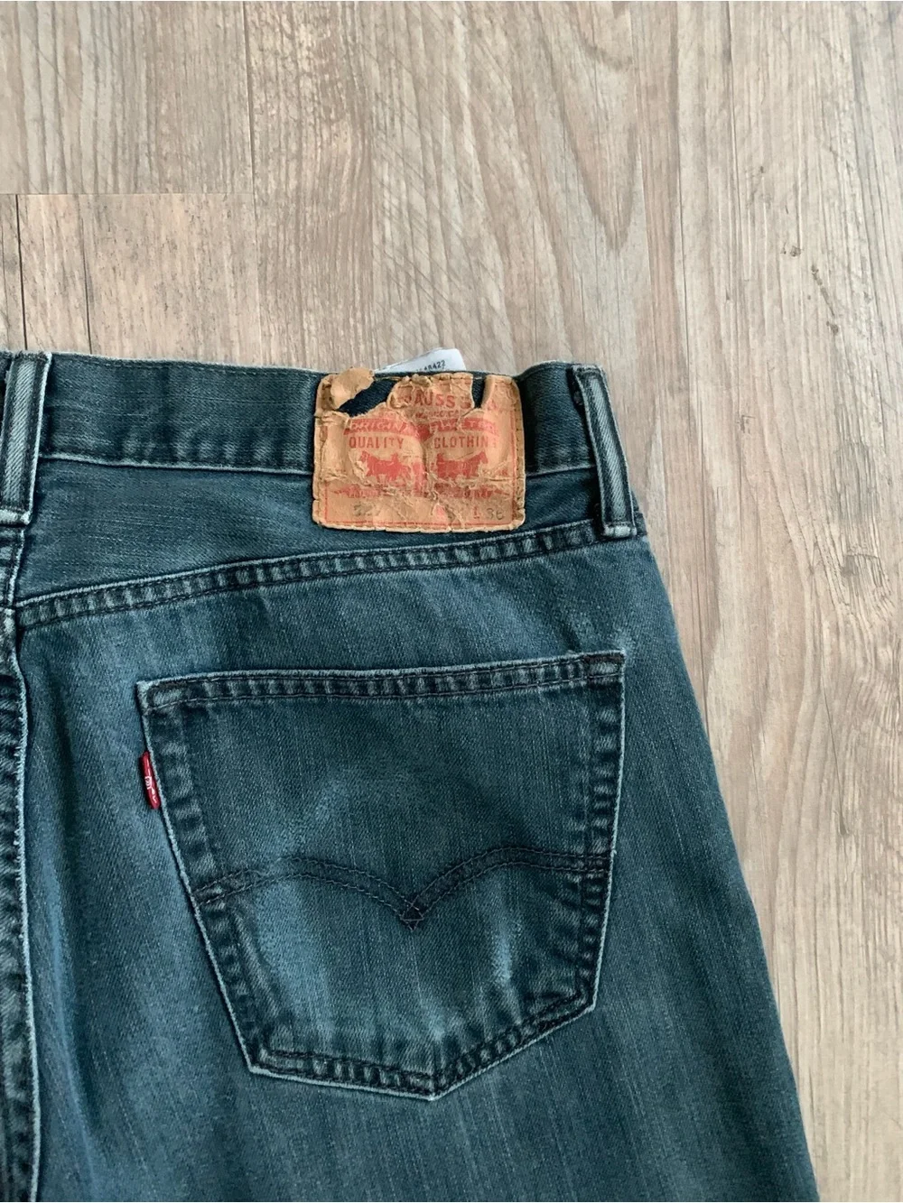 Levi's Blue Bootcut Jeans